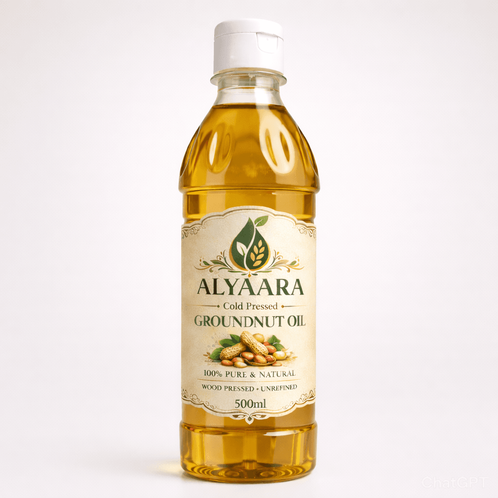 Cold-Pressed Groundnut Oil