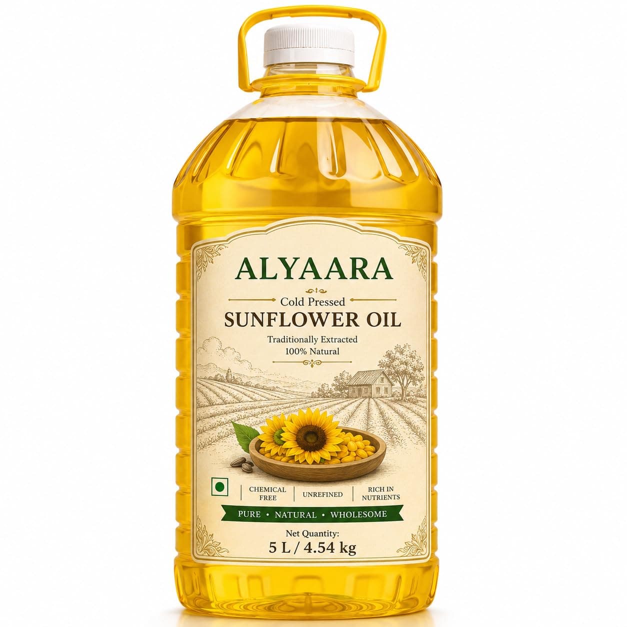 Cold-pressed Sunflower Oil