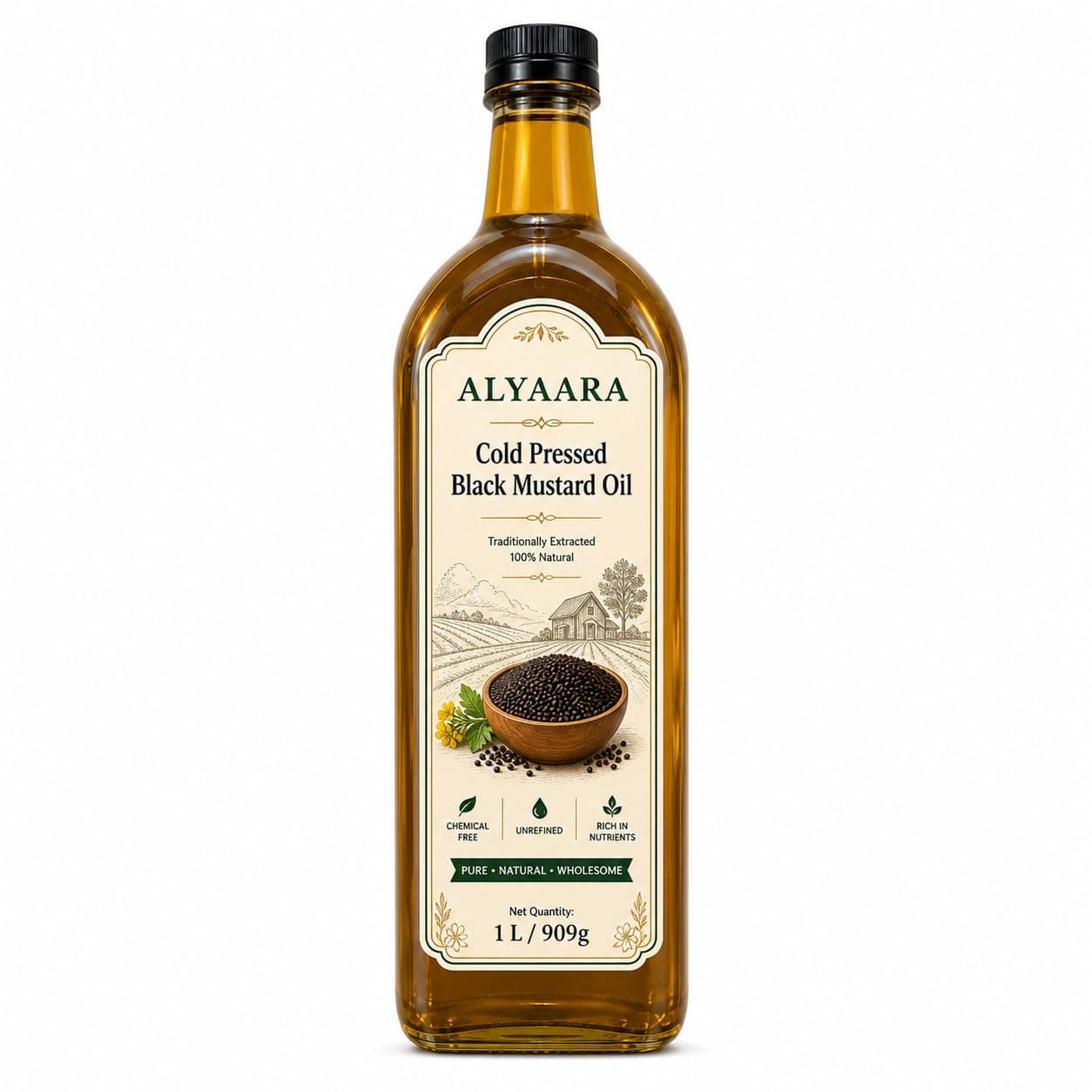 Cold-Pressed Mustard Oil